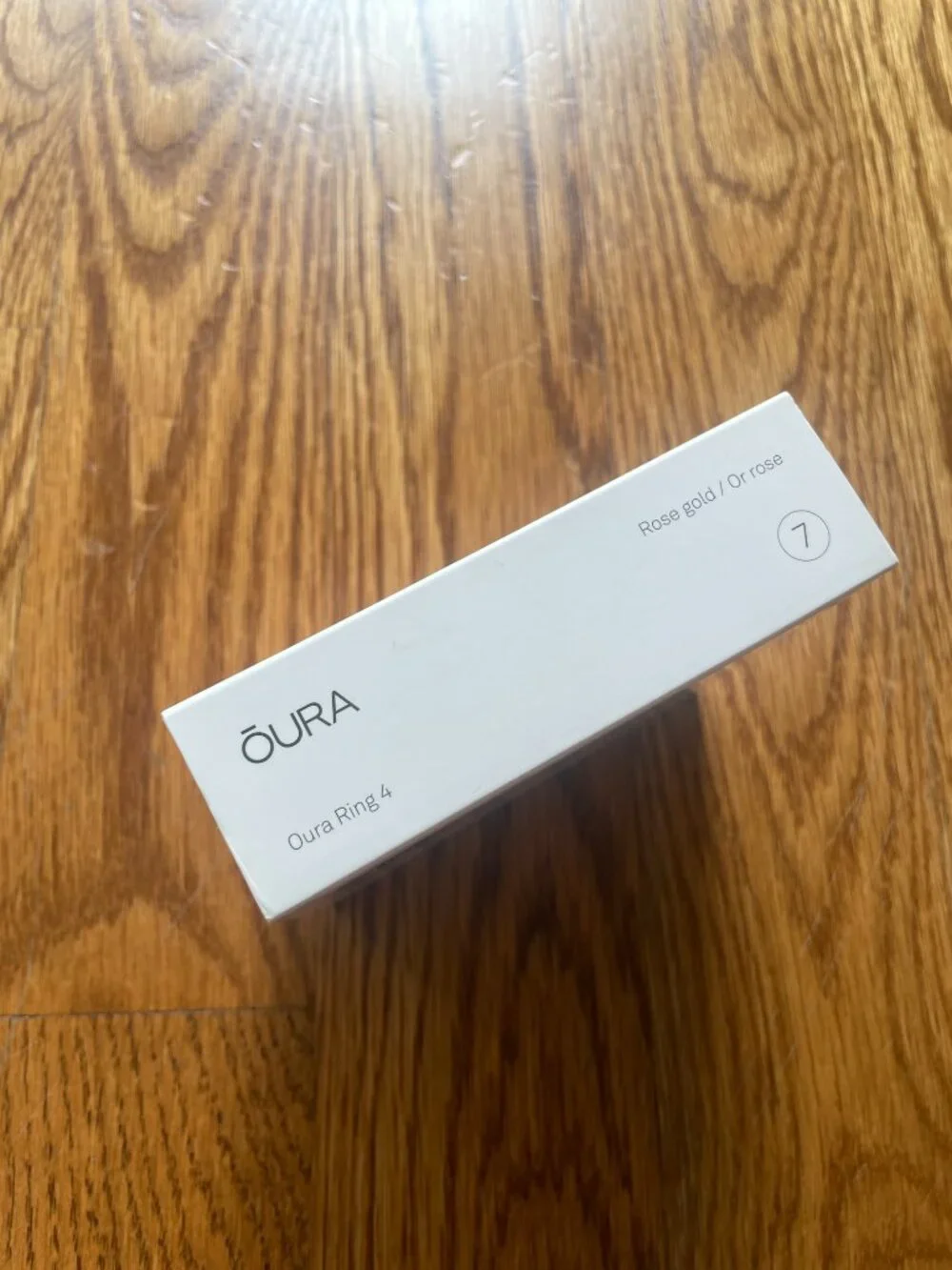 BRAND NEW, STILL IN BOX Oura Ring 4 in Rose Gold (Size 7)